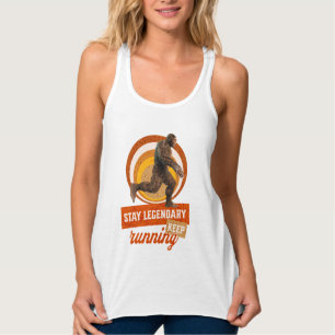Legendär bleibe, Behaltend Funny Bigfoot Tank Top
