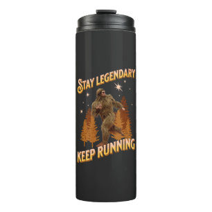 Legendär bleibe, Behaltend Funny Bigfoot Thermosbecher