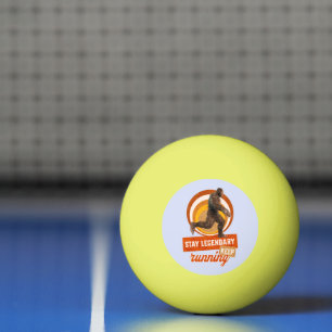 Legendär bleibe, Behaltend Funny Bigfoot Tischtennisball