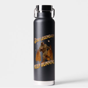 Legendär bleibe, Behaltend Funny Bigfoot Trinkflasche