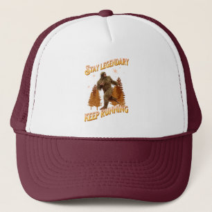 Legendär bleibe, Behaltend Funny Bigfoot Truckerkappe
