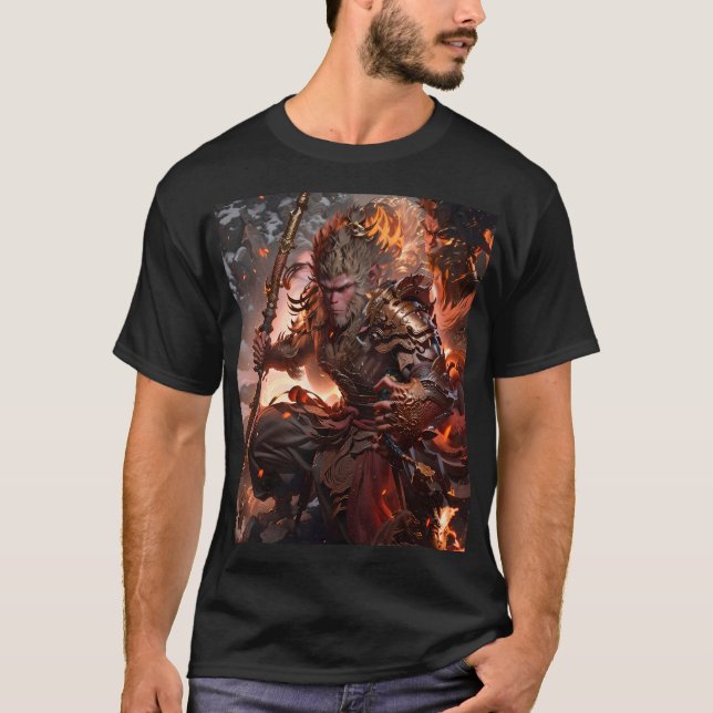 Legendär des schwarzen Mythos wukong T-Shirt (Vorderseite)