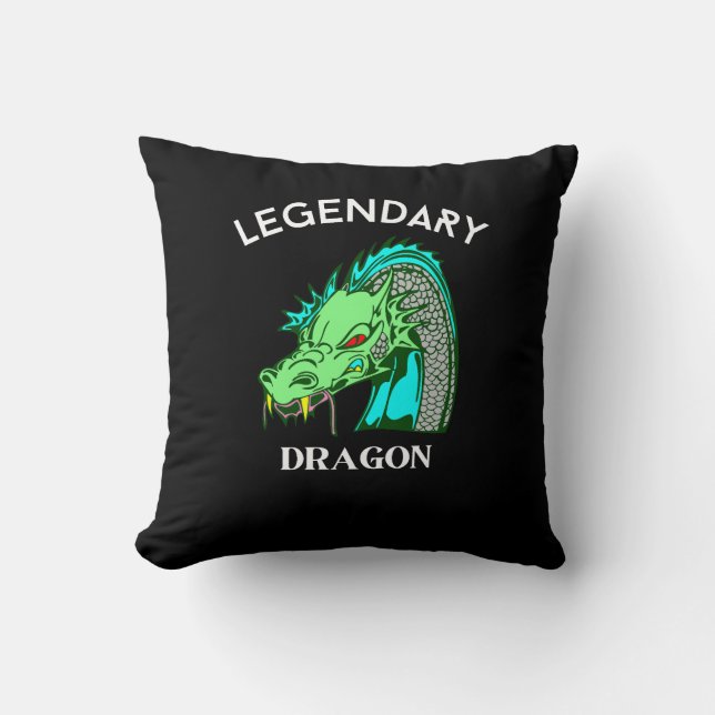 Legendär Dragon Kissen (Vorderseite)