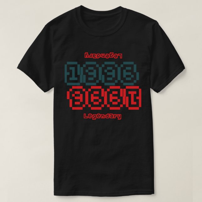 Legendär geboren 1996 T-Shirt (Design vorne)