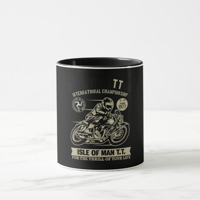 Legendär mit Motorrad Racing Art Geschenk Tasse (Zentrum)