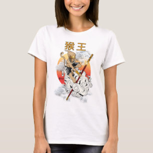 Legendär Monkey King Women White T-Shirt