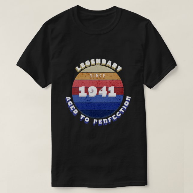 Legendär seit 1941 Retro T-Shirt (Design vorne)