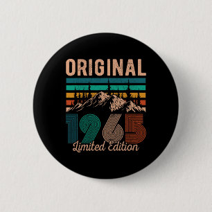 Legendär seit 1965 Geburtstag Wandern Berge Vin Button
