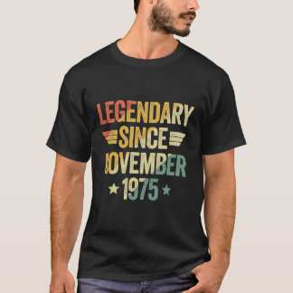 Legendär seit 1975 November T-Shirt