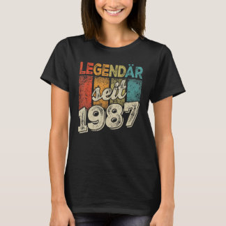 Legendär seit 1987 36. Geburtstag Legendär Leg T-Shirt