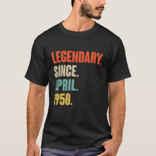 Legendär seit April 1950 - Geburtstagsgeschenk für T-Shirt