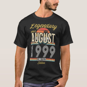 Legendär seit August 1999 Vintag T-Shirt