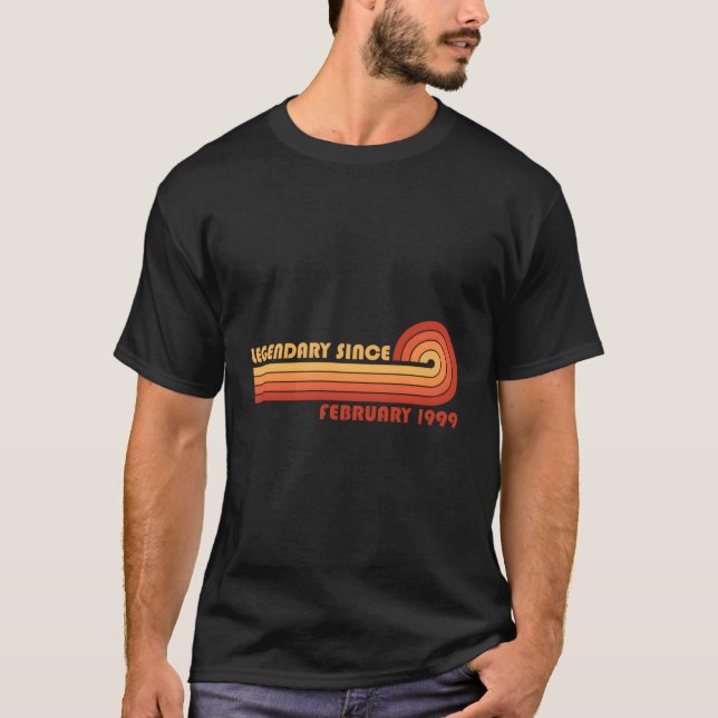 Legendär seit Februar 1999 T-Shirt (Vorderseite)