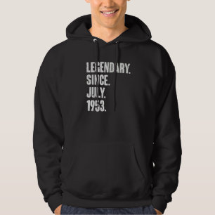Legendär seit Juli 1953 69 Jahre alt 69. Geburt Hoodie