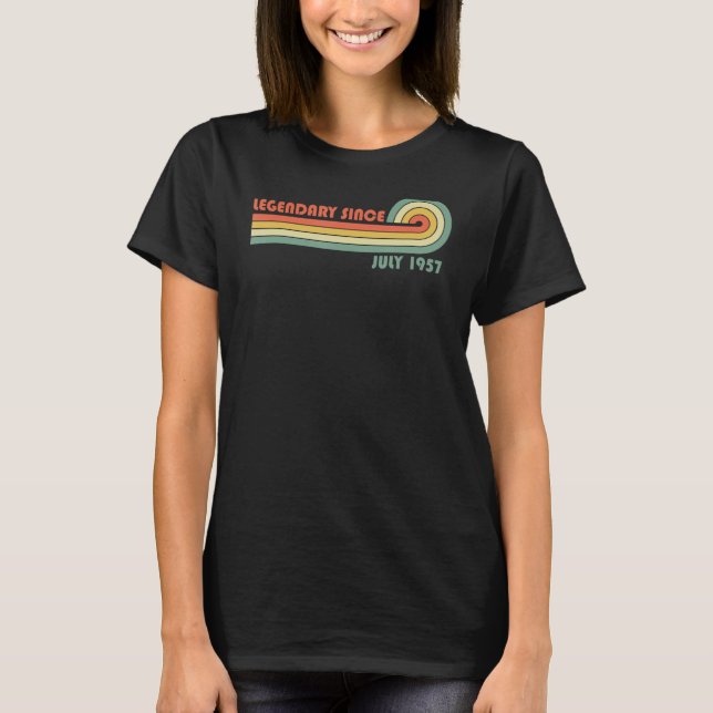 Legendär seit Juli 1957 1 T-Shirt (Vorderseite)