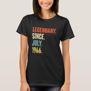 Legendär seit Juli 1966 56 Jahre alt 56. Geburtsta T-Shirt