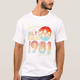 Legendär seit Juli 1981 T-Shirt