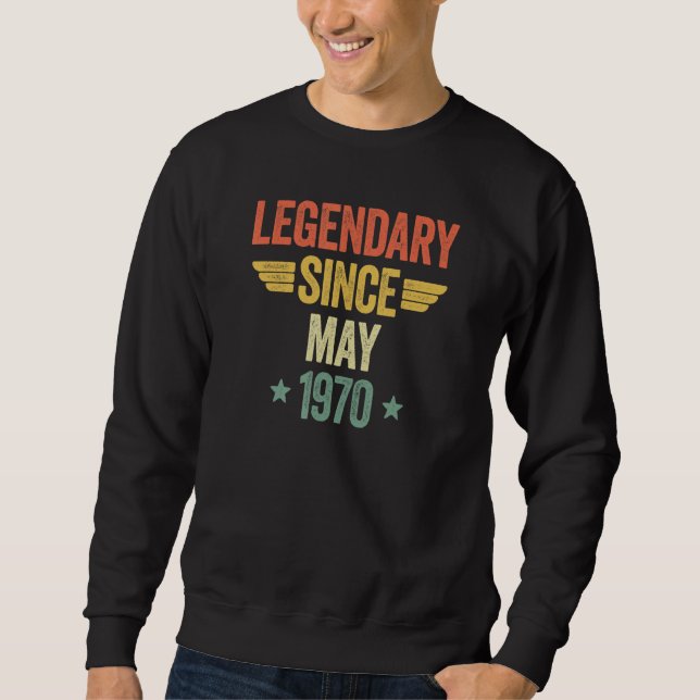 Legendär seit Mai 1970 Sweatshirt (Vorderseite)