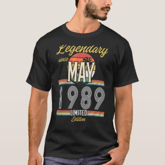 Legendär seit Mai 1989 Vintag T-Shirt