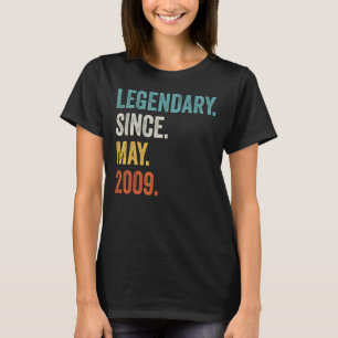 Legendär seit Mai 2009 13. Geburtstag T-Shirt