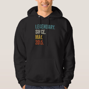 Legendär seit Mai 2015 7. Geburtstag Hoodie