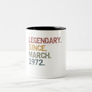 Legendär seit März 1972 Zweifarbige Tasse