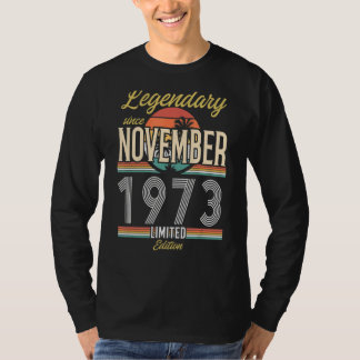 Legendär seit November 1973 Vintag T-Shirt