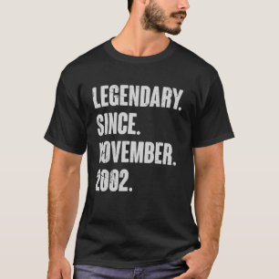 Legendär seit November 2002 20 Jahre alt 20. T-Shirt