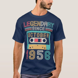 Legendär seit Oktober 1956 Happy Birthday 64 Yea T-Shirt