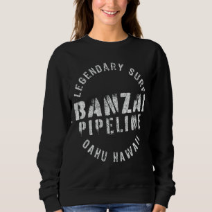 Legendär Surf Legendary Surf Banzai Pipeline Cir Sweatshirt