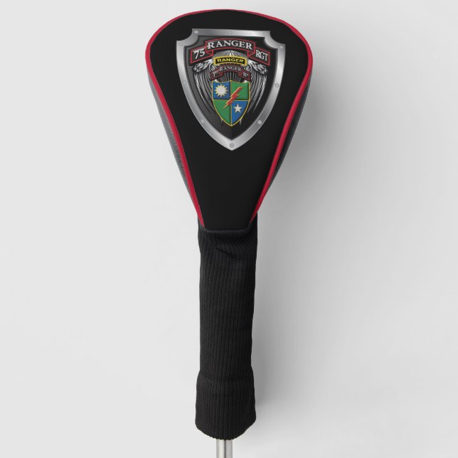 Legendäre 75. Ranger Regiment "1. Bataillon" Golf Headcover (Vorderseite)