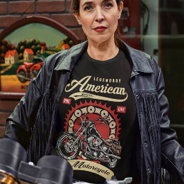 Legendäre amerikanische Motorradfahrer T-Shirt