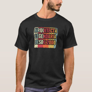 Legendäre Architektin seit 2000 Architekt T-Shirt