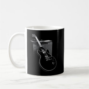 Legendäre Blues-Gitarre und -Verstärker Kaffeetasse