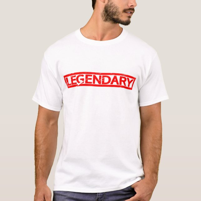 Legendäre Briefmarke T-Shirt (Vorderseite)