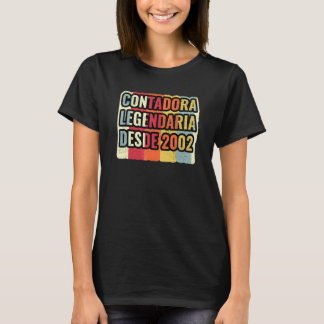 Legendäre Buchhalterin seit 2002   Buchhalter T-Shirt