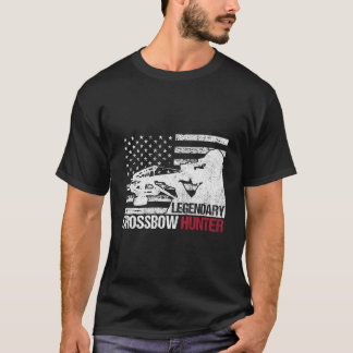 Legendäre Crossbow Hunter Jagd T-Shirt