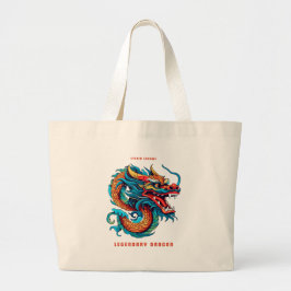 Legendäre Dragon Bag Design Jumbo Stoffbeutel