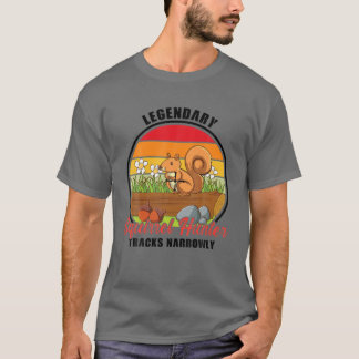 Legendäre Eichhörnchenjäger-Tracks Narrowly-Eichhö T-Shirt