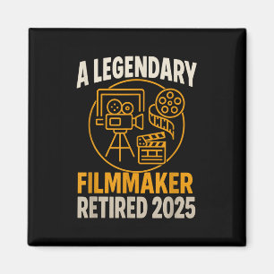 Legendäre Filmmaker Remüde 2025 Funny Movie Direc Magnet