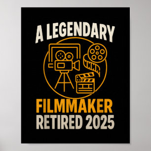 Legendäre Filmmaker Remüde 2025 Funny Movie Direc Poster