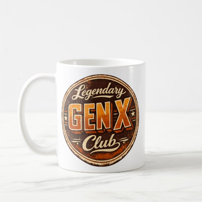 Legendäre Gen X Kaffeetasse (Links)