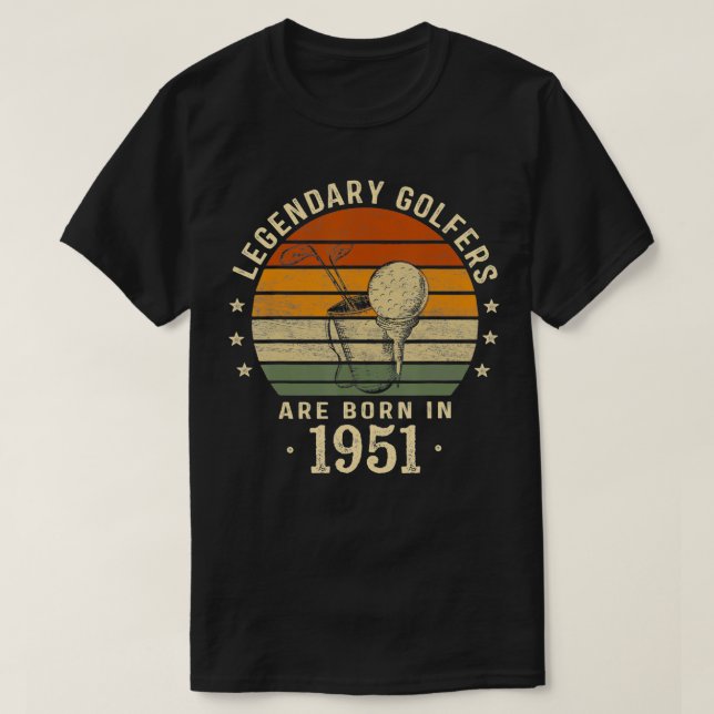 Legendäre Golfer sind 1951, 71. T-Shirt (Design vorne)