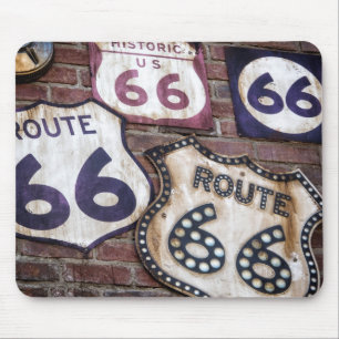 Legendäre historische Route 66 Mousepad
