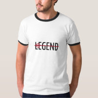 Legendäre Legende T-Shirt” Dreizack-Design-Tee