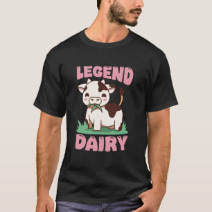 Legendäre Milchkuh Kawaii Süß Lustig T-Shirt