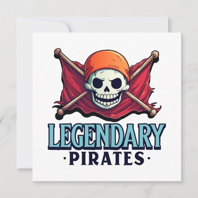 Legendäre Piraten (Vorderseite)