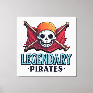 Legendäre Piraten Leinwanddruck