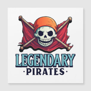 Legendäre Piraten Magnetkarte