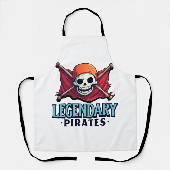 Legendäre Piraten Schürze (Vorderseite)